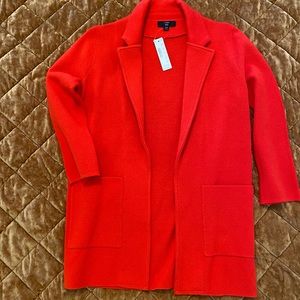 J. Crew cozy red sweater